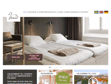 Tablet Screenshot of hotellsvanen.se